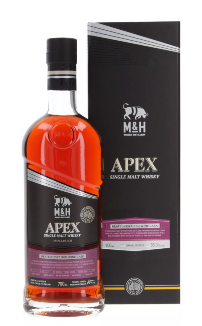 Виски M&H Apex Single Cask Fortified Red Wine, 0.7 л