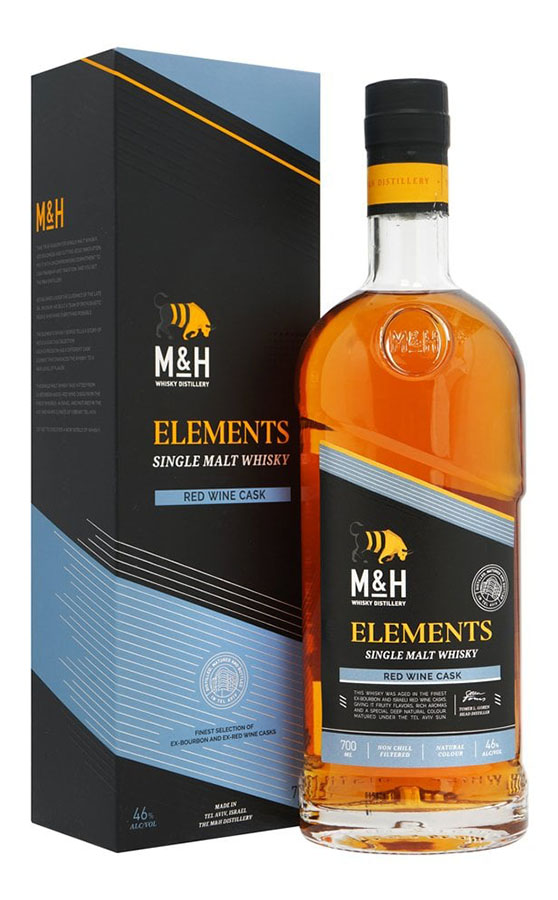 Виски M&H Classic Elements Red Wine, 0.7 л