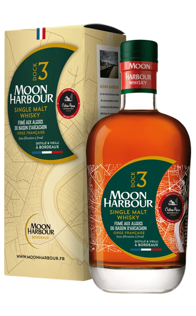 Виски Moon Harbour Dock 3 Single Malt Chateau Pipeau, 0.7 л