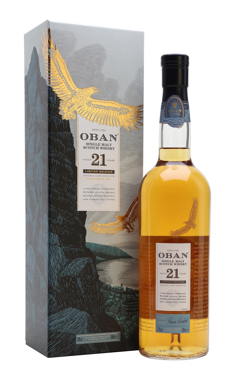 Виски Oban 21 YO, 0.75 л