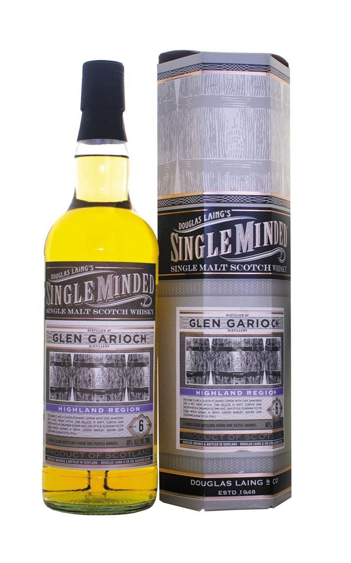 Виски Single Minded Glen Garioch 6 Years Old, 0.7 л