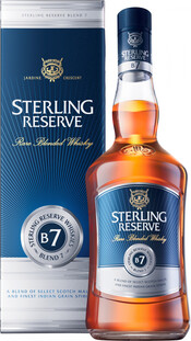 Виски Sterling Reserve B7 Rare Blended в подарочной упаковке 40% 0,75 л