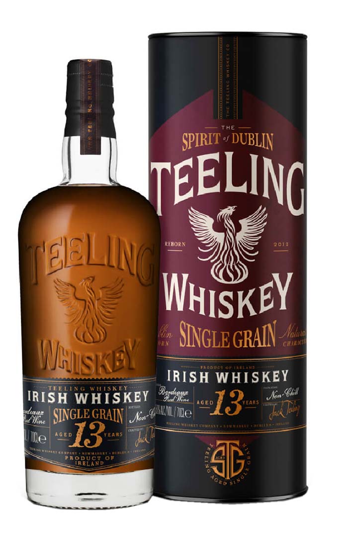 Виски Teeling Irish Whiskey Single Grain 13 Years Old, 0.7 л