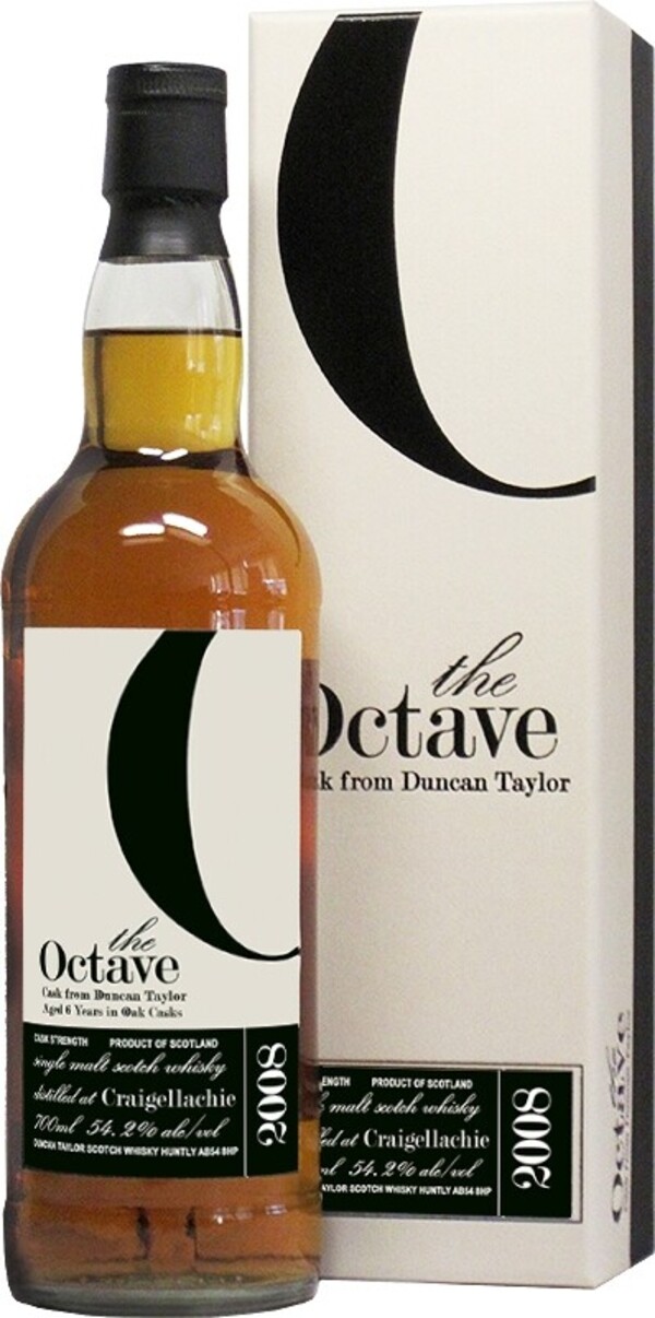 Виски The Octave Craigellachie 6 Years Old 2008, 0.7 л