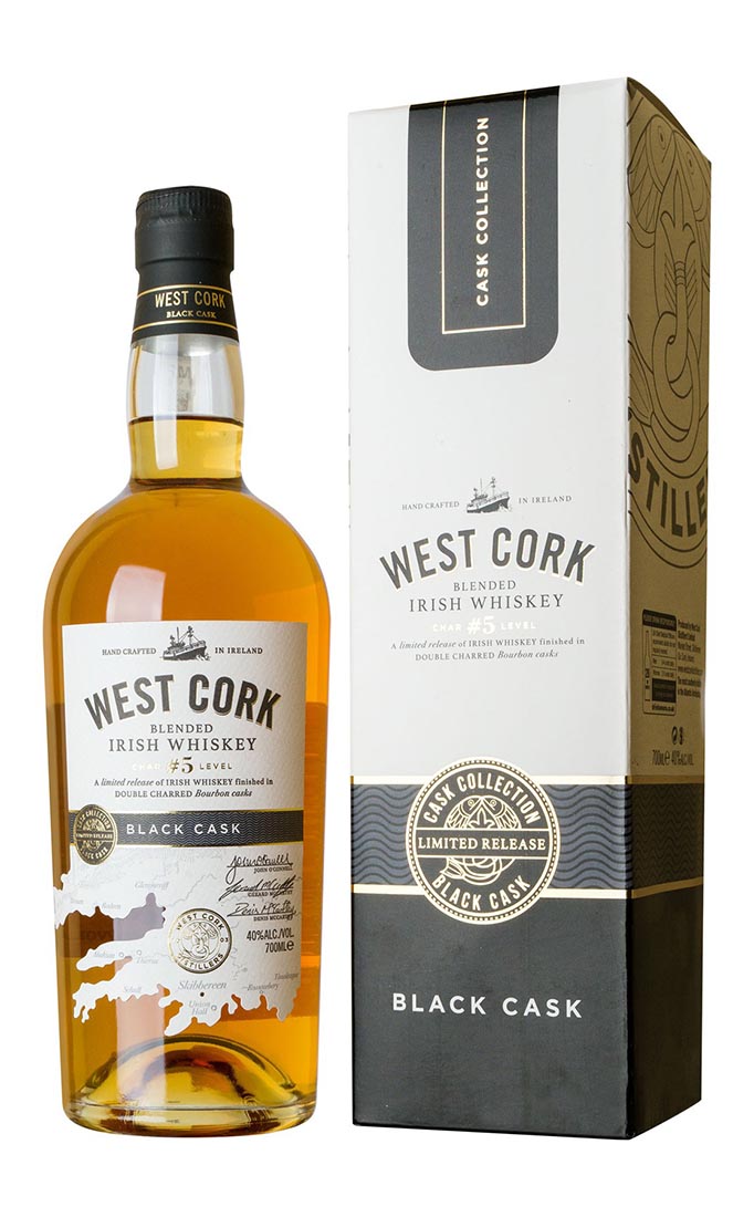 Виски West Cork Black Cask, 0.7 л