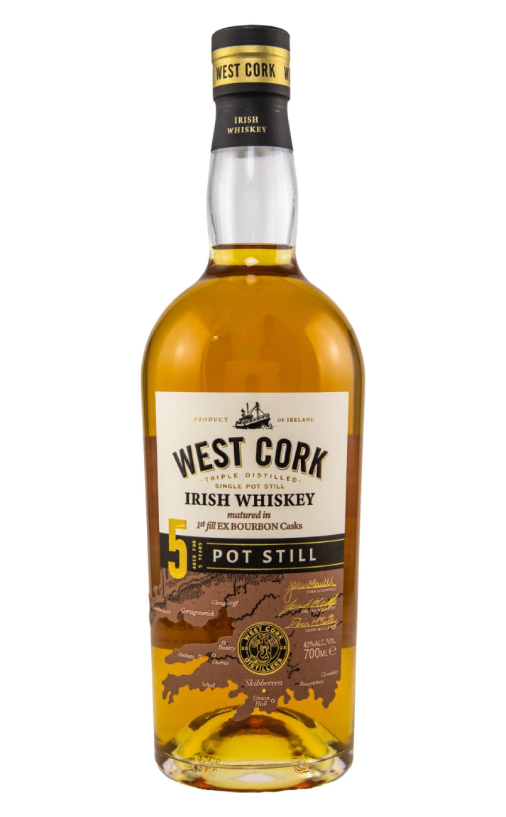 Виски West Cork Pot Still, 0.7 л