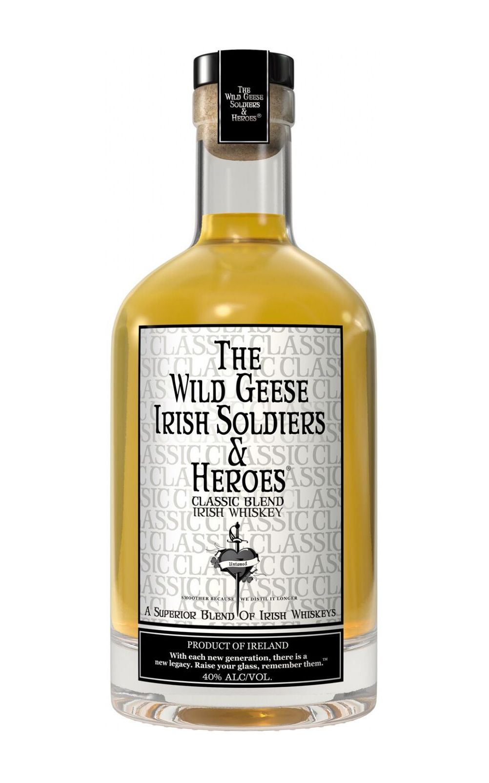 Виски Wild Geese Irish Soldiers & Heroes Classic Blend, 0.75 л