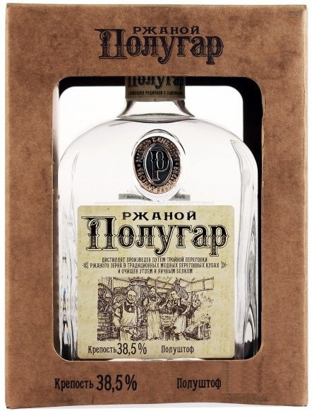 Водка Rodionov&sons,Rye, gift box 38.5 %, 750 мл