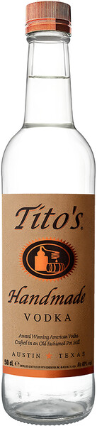 Водка Tito's Handmade Vodka 0,5 л