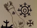 Tattoo mit slawischen Runen
